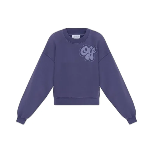 Off-Whit Logo Printed Crewneck T-Shirt