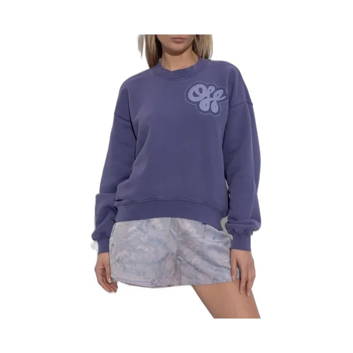 Off-Whit Logo Printed Crewneck T-Shirt