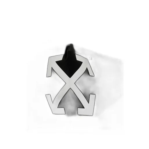 Off-White Arrow Print Face Mask