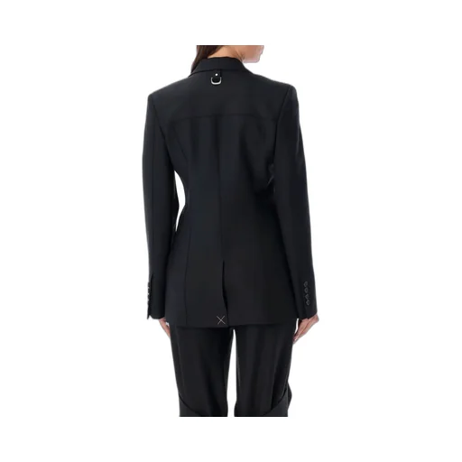 Off-White Buckle Detailed Long-Sleeved Jacket