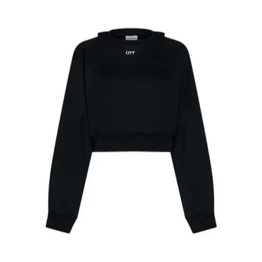 Off-White Crewneck Long-Sleeved Sweatshirt
