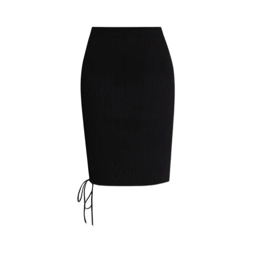 Off-White Vanise Lace-Up Detailed High Waist Skirt