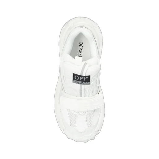 Off-White Glove Mesh Lace-Up Sneakers