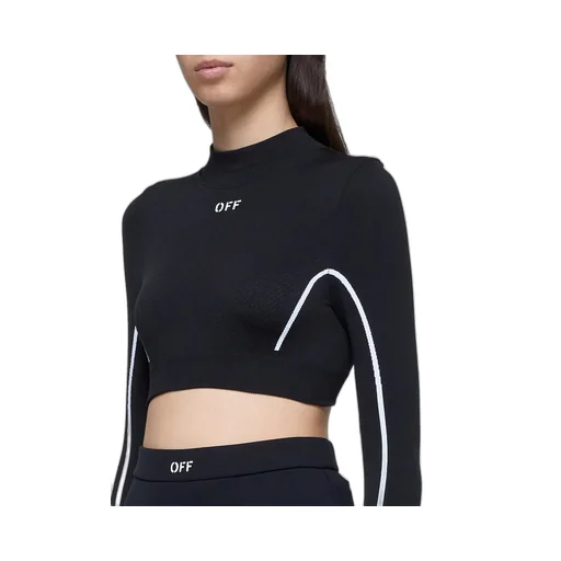 Off-White Off Stamp Cropped Top