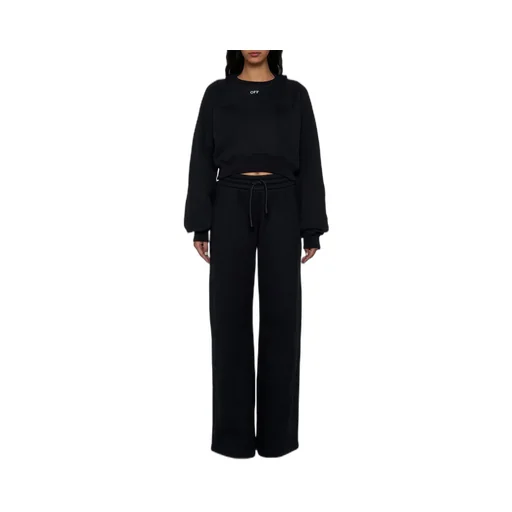 Off-White Crewneck Long-Sleeved Sweatshirt