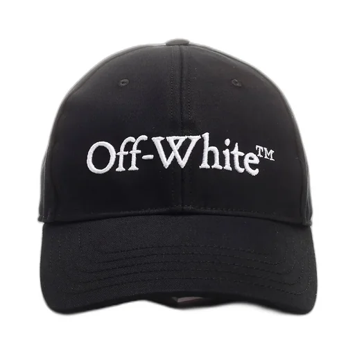 Off-White Logo Embroidered Curved Peak Baseball Cap