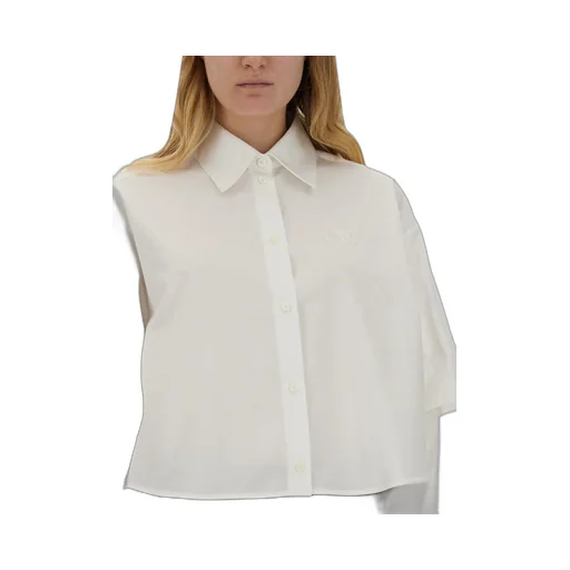 Off-White Buttoned Long-Sleeved Shirt