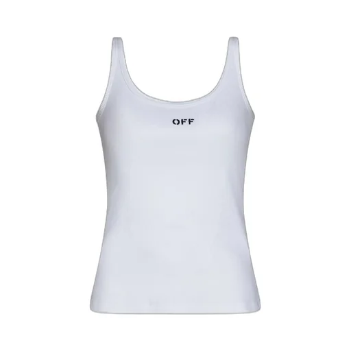 Off-White Off Stamp Sleeveless Tank Top