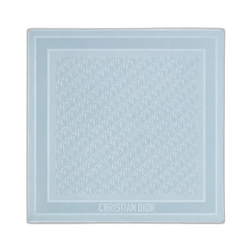Dior Oblique Natte 70 Square Scarf