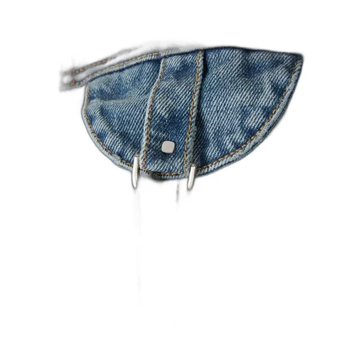 Off-White Buttoned Long-Sleeved Denim Jacket