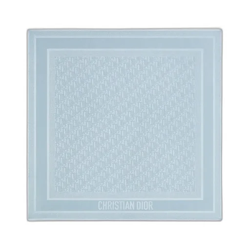 Dior Oblique Natte 70 Square Scarf