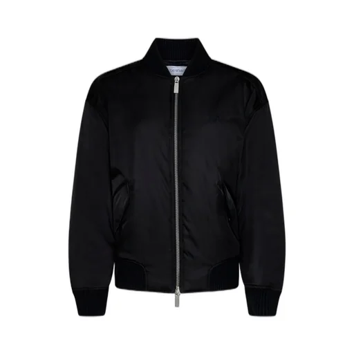 Off-White Ny Gab Zip-Up Bomber Jacket