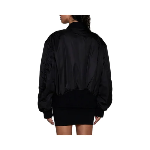 Off-White Ny Gab Zip-Up Bomber Jacket