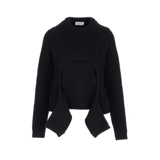 Off-White Cut-Out Crewneck Jumper