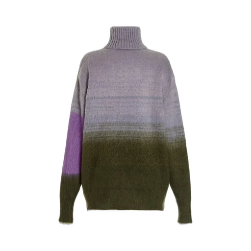 Off-White Helvetica Logo Turtleneck Jumper