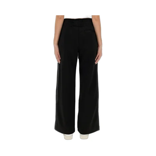 Off-White Logo Embroidered Drawstring Pants