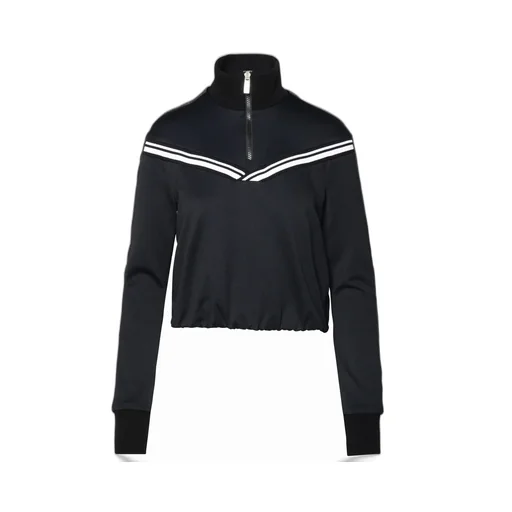 Off-White Zip-Up Straight Hem Track Jacket