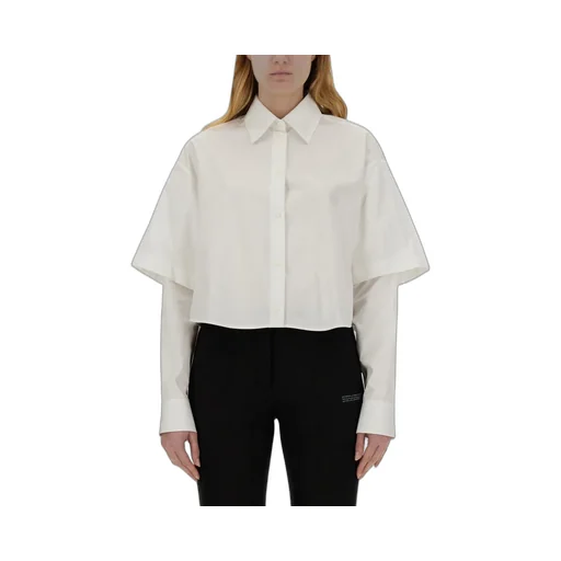 Off-White Buttoned Long-Sleeved Shirt