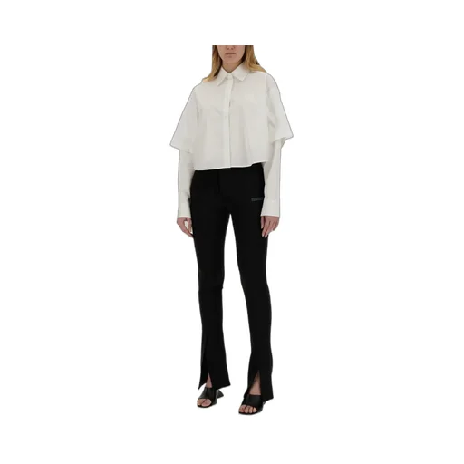 Off-White Buttoned Long-Sleeved Shirt
