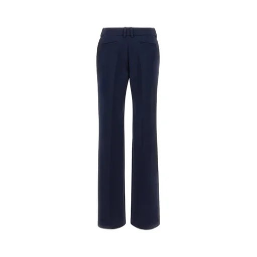 Off-White High Waist Straight Leg Pants
