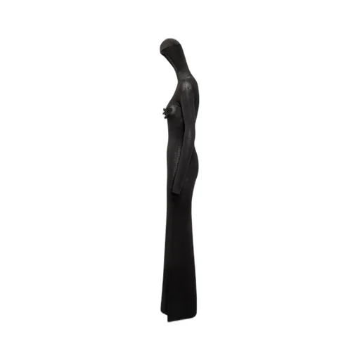 Off-White Logo Detailed Long-Sleeved Hooded Dress