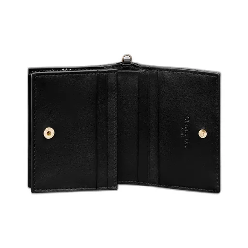 Mini Lady Dior Gardenia Wallet
