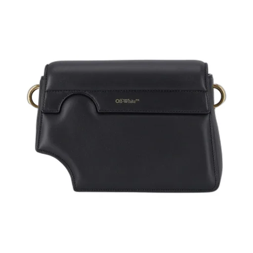 Off-White Burrow Logo Detailed Shoulder Bag