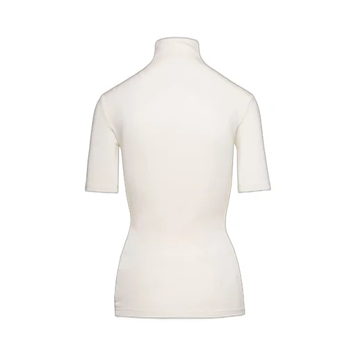 Off-White Logo Printed High Neck Top