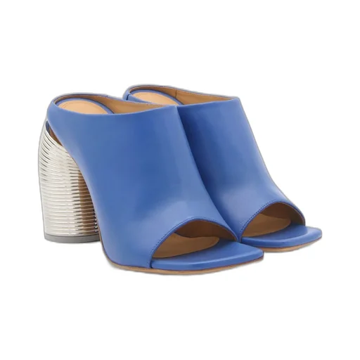 Off-White Runway Spring Open Toe Mules