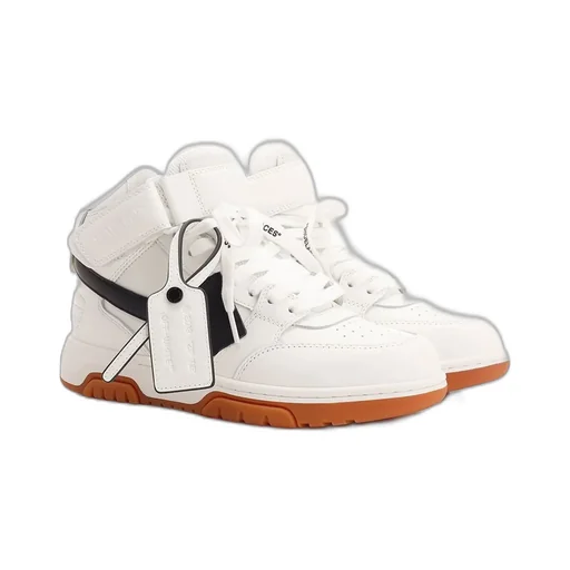 Off-White Logo Detailed Lace-Up Sneakers