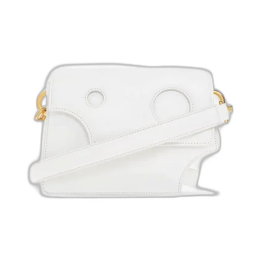 Off-White Burrow Cut-Out Detailed Shoulder Bag