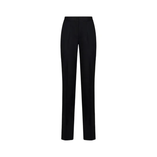 Off-White High-Waist Split-Hem Tailored Trousers