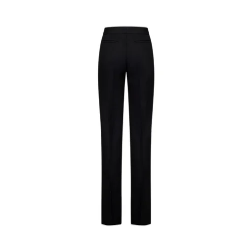 Off-White High-Waist Split-Hem Tailored Trousers