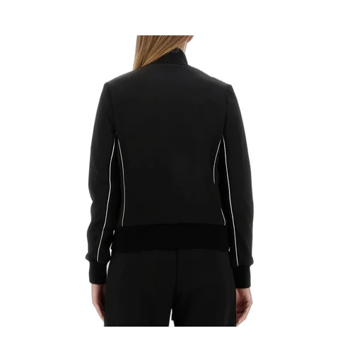 Off-White Zip-Up Long-Sleeved Jacket