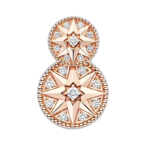 Rose Des Vents Single Earring