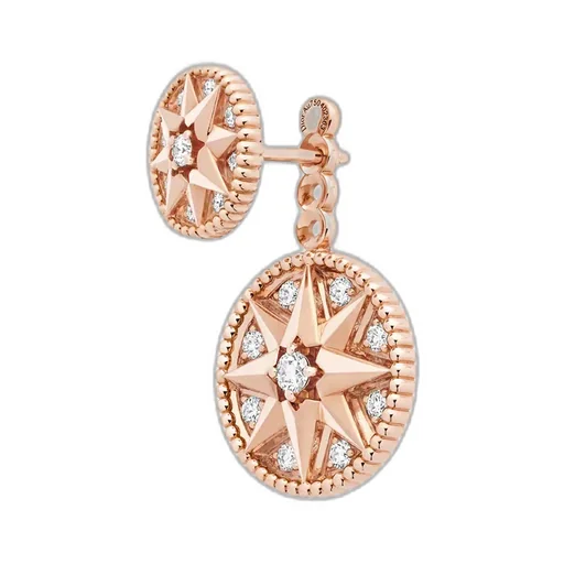 Rose Des Vents Single Earring