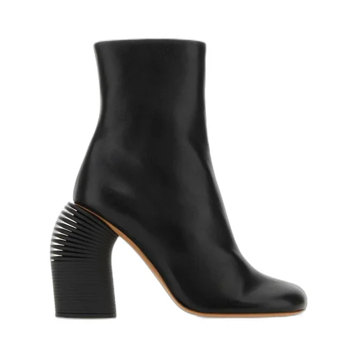 Off-White Tonal Spring Square Toe Boots