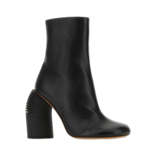 Off-White Tonal Spring Square Toe Boots