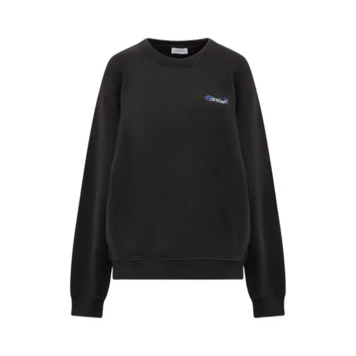 Off-White Crewneck Long-Sleeved Sweatshirt