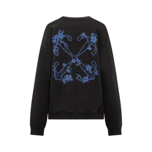 Off-White Crewneck Long-Sleeved Sweatshirt