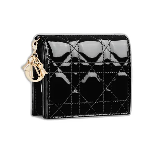 Mini Lady Dior Gardenia Wallet