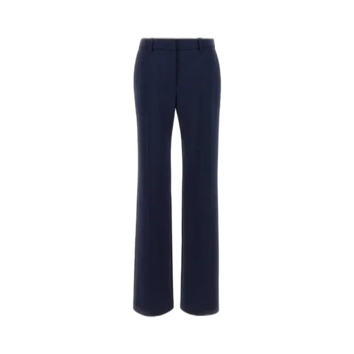Off-White High Waist Straight Leg Pants