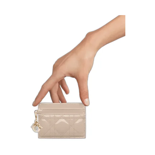 Lady Dior Freesia Card Holder