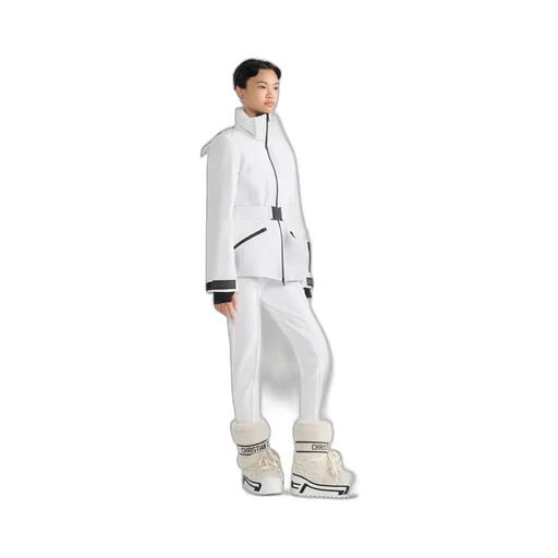 Dioralps Belted Puffer Jacket With Hood