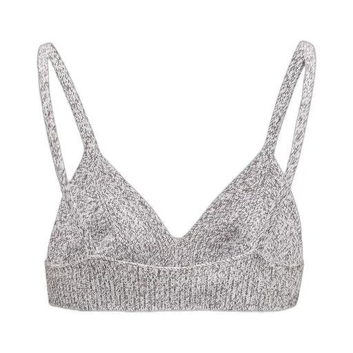 Off-White Languid Knitted Cropped Top