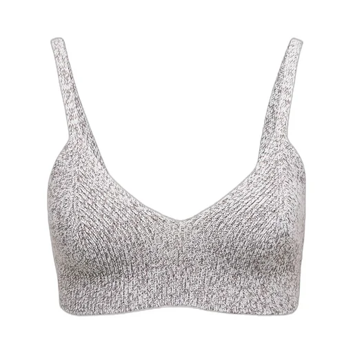 Off-White Languid Knitted Cropped Top