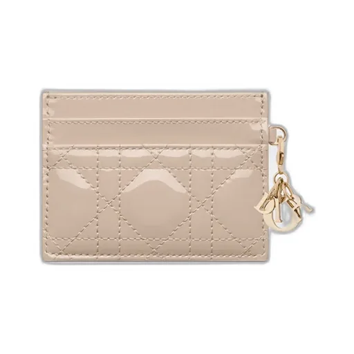 Lady Dior Freesia Card Holder