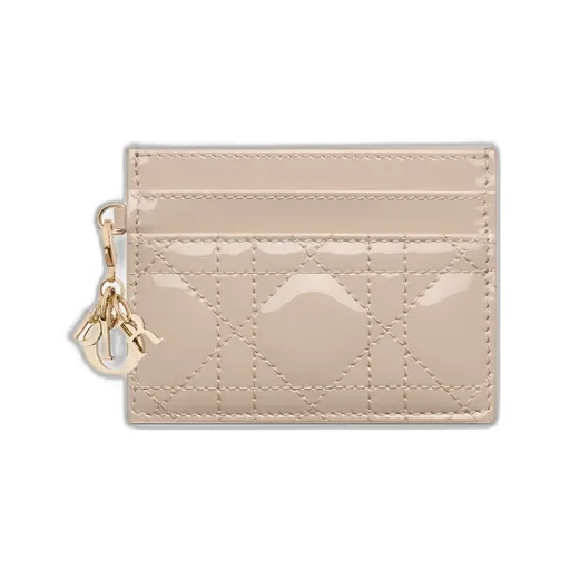 Lady Dior Freesia Card Holder