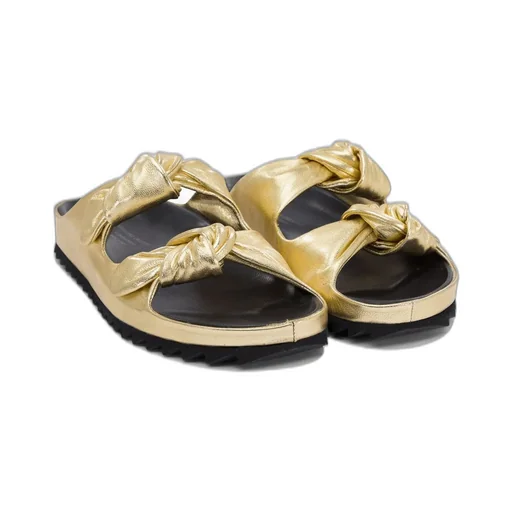 Officine Creative Knotted Slide Sandals