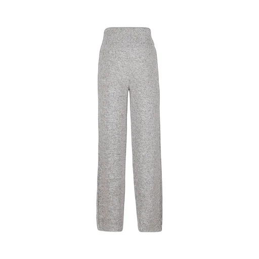 Off-White Ribbed Hem Knitted Pants